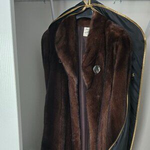 Fur Coat - Mahogany Mink